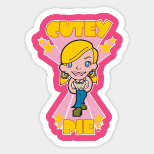 Cutey Pie Sticker